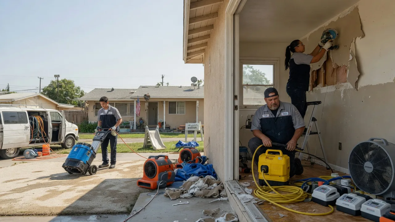 Water Damage Restoration in Romayor, TX near me